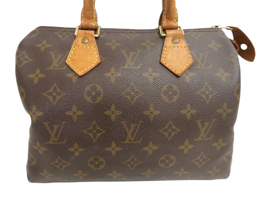 LOUIS VUITTON SPEEDY 25 BAG MONOGRAM CANVAS