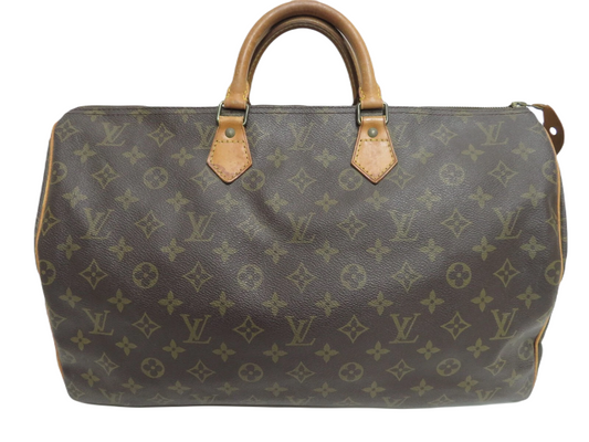 LOUIS VUITTON SPEEDY 40 BAG MONOGRAM CANVAS