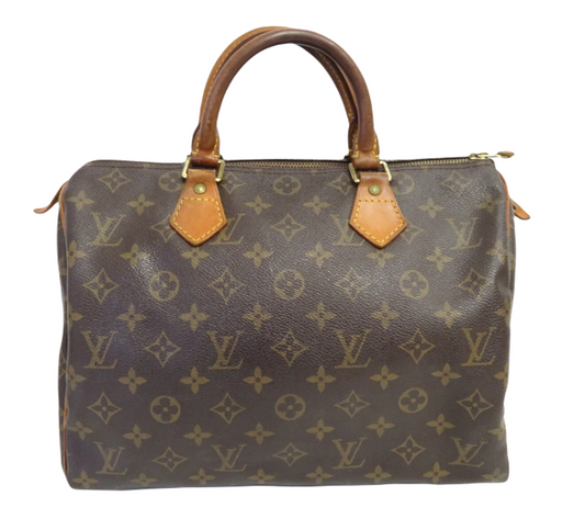 LOUIS VUITTON SPEEDY 30 BAG MONOGRAM CANVAS