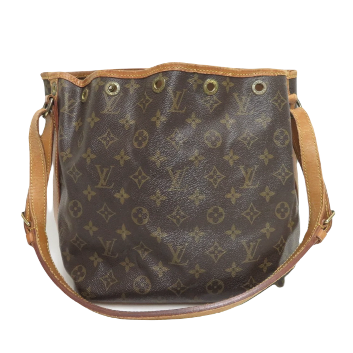 LOUIS VUITTON PETIT NOE BUCKET BAG MONOGRAM CANVAS