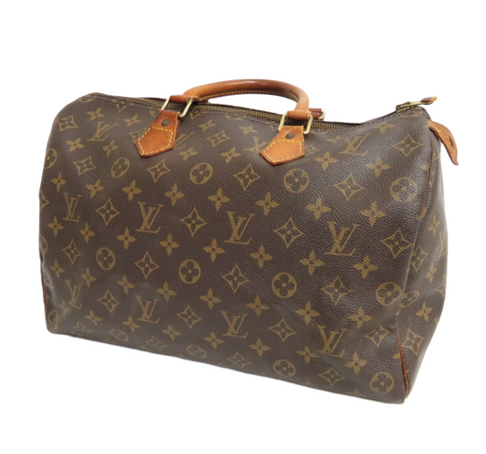 LOUIS VUITTON SPEEDY 35 BAG MONOGRAM CANVAS