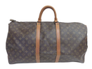 LOUIS VUITTON KEEPALL BANDOULIERE 55 BAG MONOGRAM CANVAS