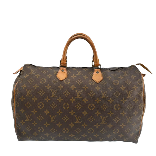 LOUIS VUITTON SPEEDY 40 BAG MONOGRAM CANVAS