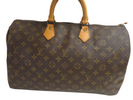LOUIS VUITTON SPEEDY 40 BAG MONOGRAM CANVAS