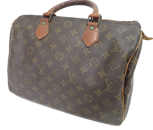 LOUIS VUITTON SPEEDY 30 BAG MONOGRAM CANVAS
