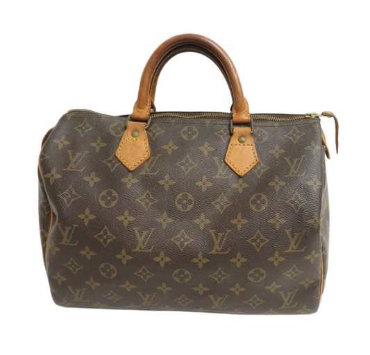 LOUIS VUITTON SPEEDY 30 BAG MONOGRAM CANVAS