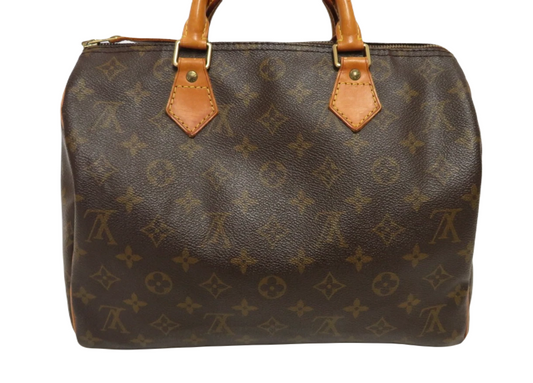 LOUIS VUITTON SPEEDY 30 BAG MONOGRAM CANVAS