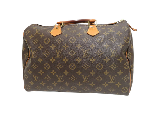 LOUIS VUITTON SPEEDY 35 BAG MONOGRAM CANVAS