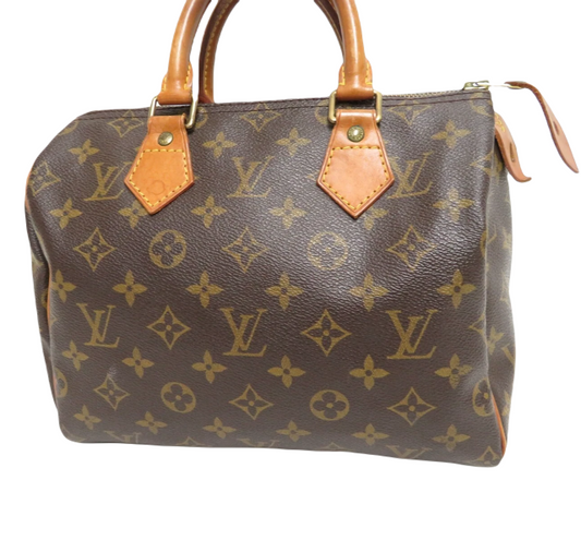 LOUIS VUITTON SPEEDY 25 BAG MONOGRAM CANVAS