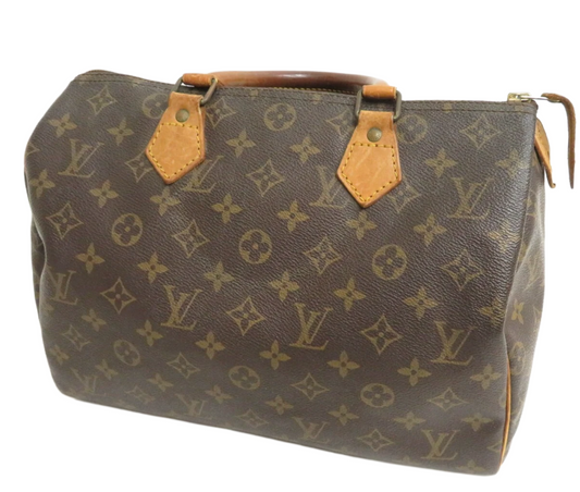 LOUIS VUITTON SPEEDY 30 BAG MONOGRAM CANVAS