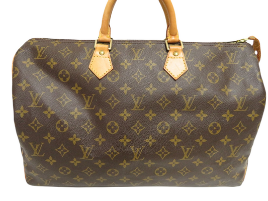 LOUIS VUITTON SPEEDY 40 BAG MONOGRAM CANVAS