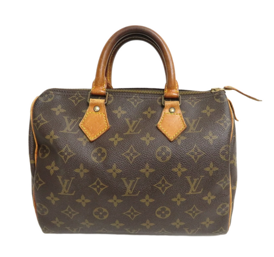 LOUIS VUITTON SPEEDY 25 BAG MONOGRAM CANVAS