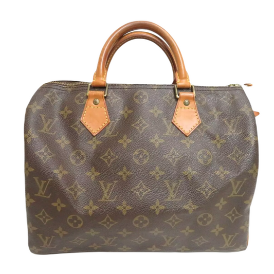 LOUIS VUITTON SPEEDY 30 BAG MONOGRAM CANVAS - Brands Select