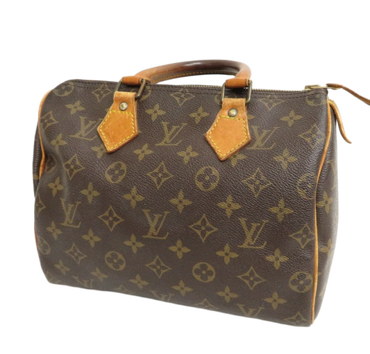 LOUIS VUITTON SPEEDY 25 BAG MONOGRAM CANVAS