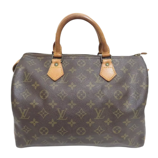 LOUIS VUITTON SPEEDY 30 BAG MONOGRAM CANVAS - Brands Select