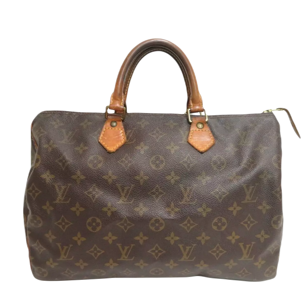 LOUIS VUITTON SPEEDY 35 BAG MONOGRAM CANVAS