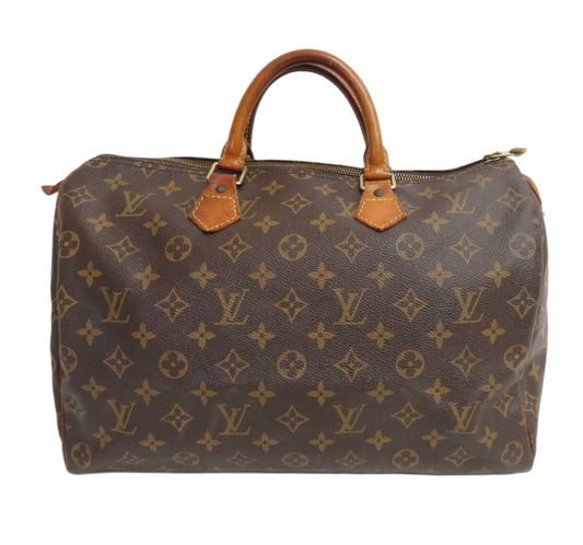 LOUIS VUITTON SPEEDY 35 BAG MONOGRAM CANVAS
