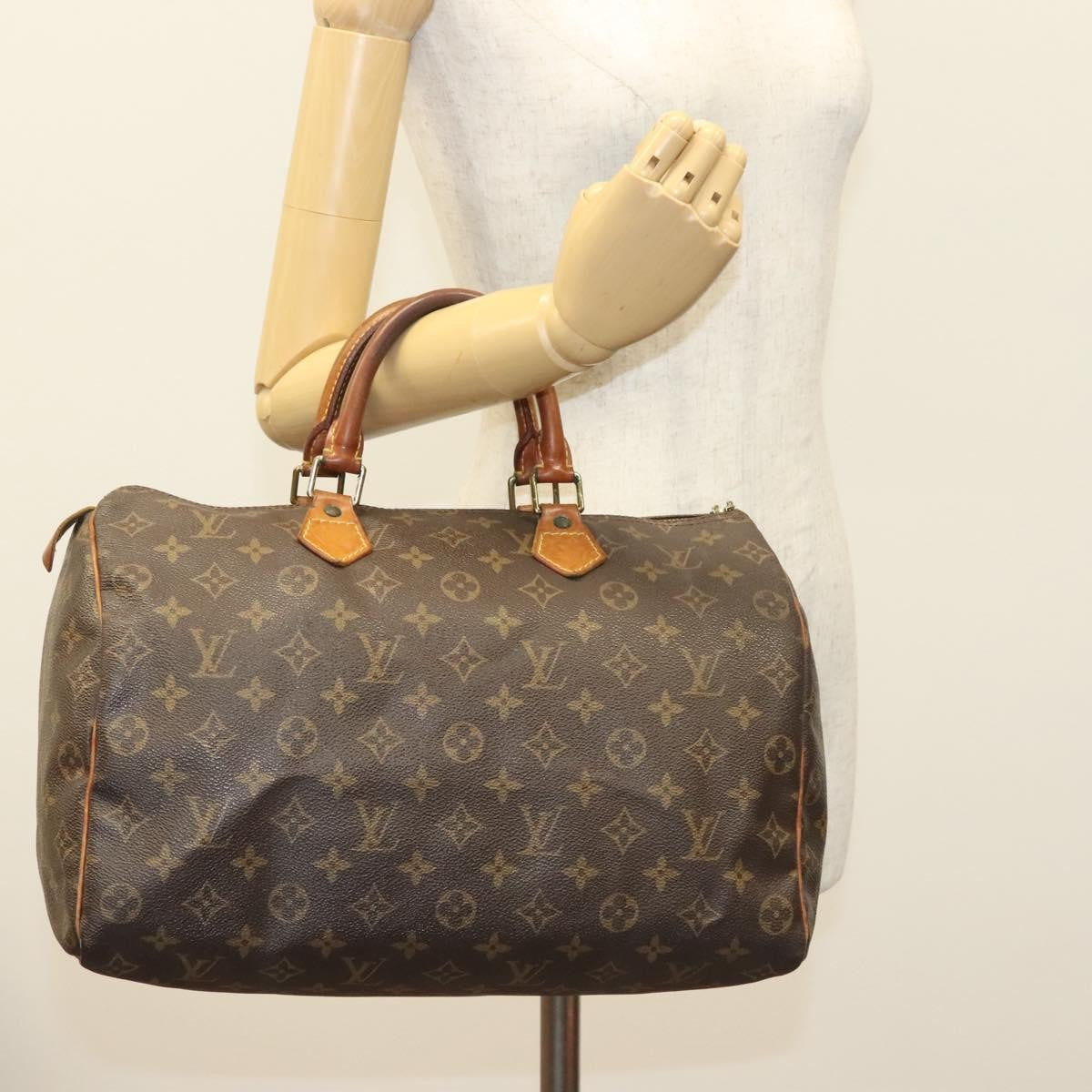 Louis Vuitton Monogram Speedy 35 Håndveske Klassisk Eleganse