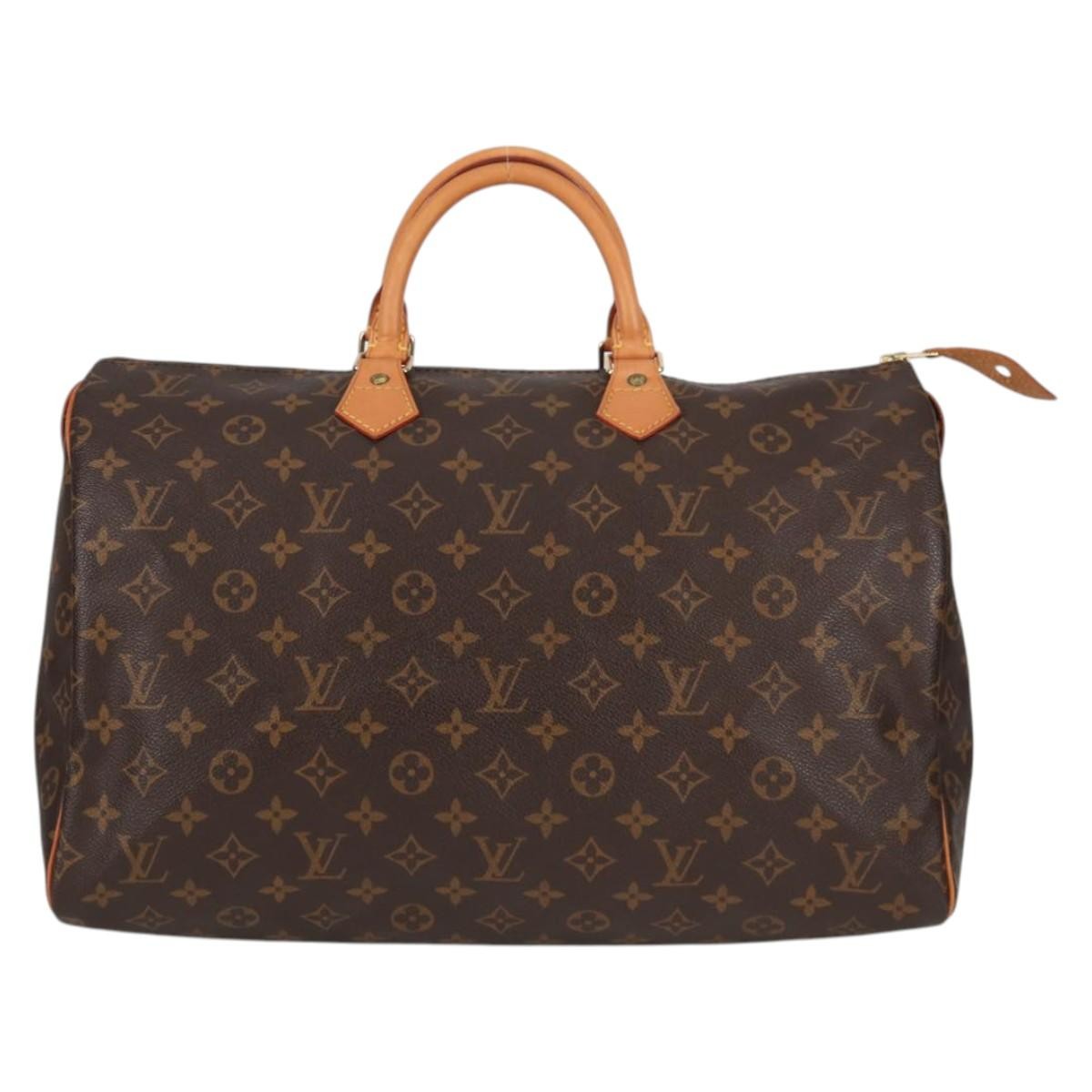 Louis Vuitton Monogram Speedy 40 Håndveske – Klassisk Luksus