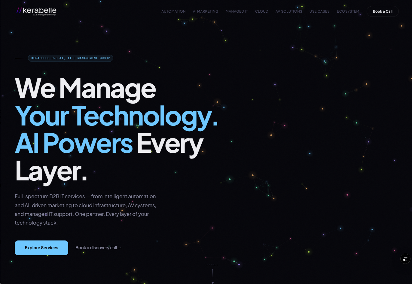 Kerabelle IT Consultants project screenshot